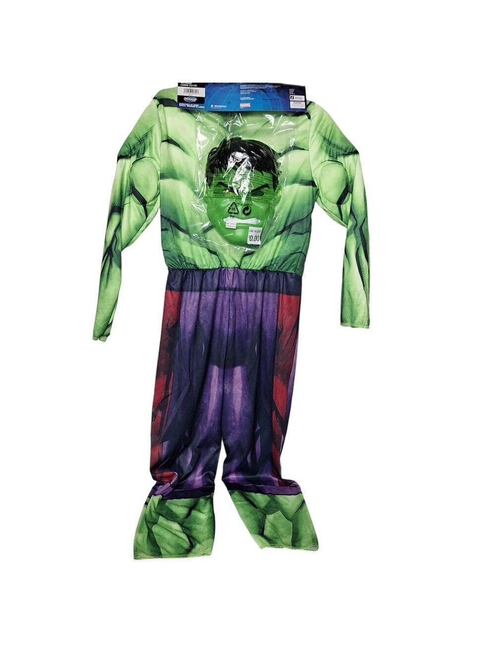 Marvel Avengers Incredible Hulk Halloween Costume Large 12 14 - Picture 2 of 3